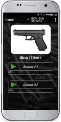 REAL GUN SOUNDS android App screenshot 3